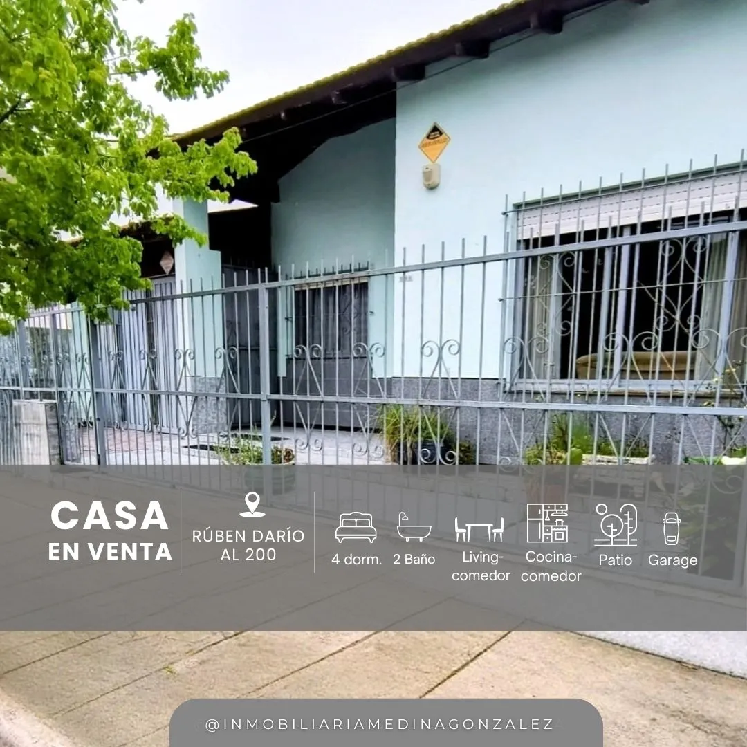 casa en Ruben Dario al 200, , Tandil en venta a USD 140.000