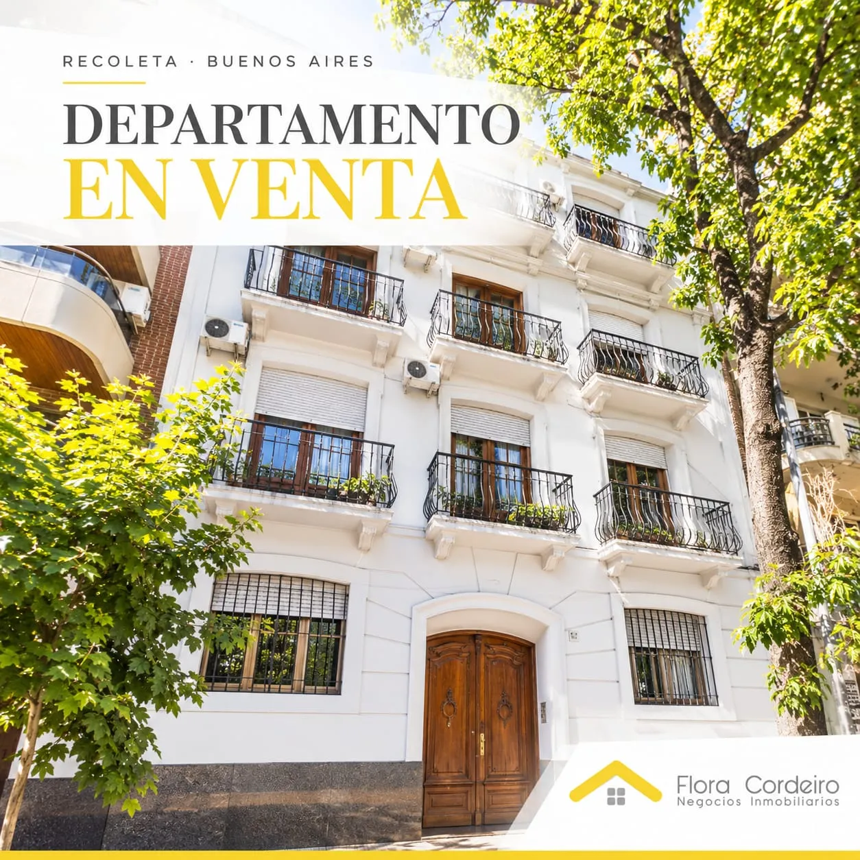departamento en Coronel Díaz 2400 , , Recoleta en venta a USD 85.000
