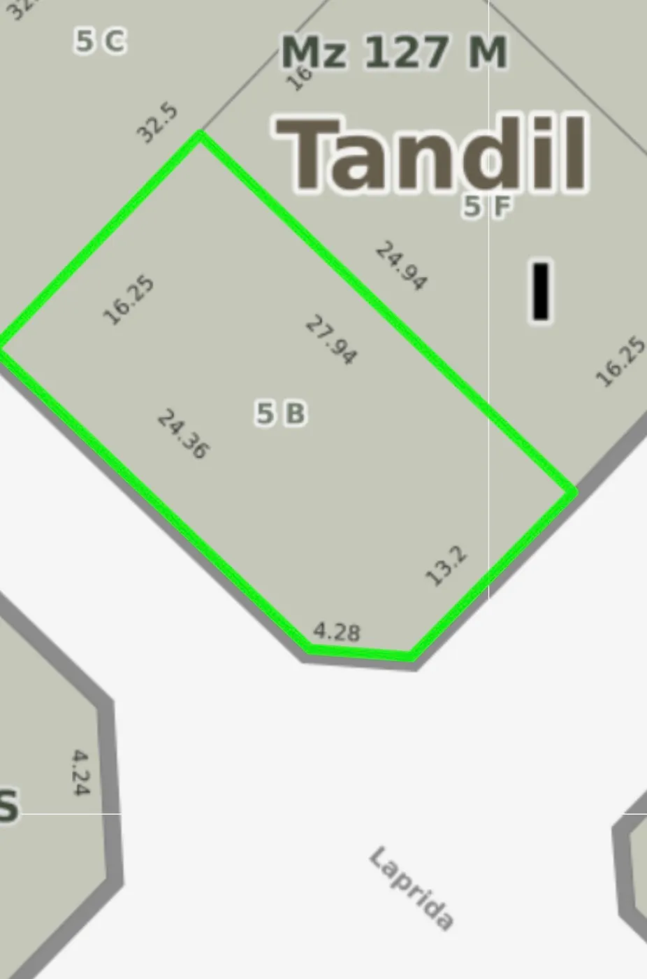 lote en Entre Ríos 90, , Tandil en venta a USD 20.000