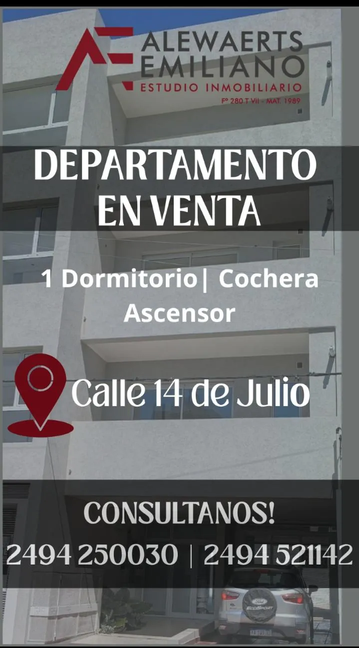 departamento en 14 de Julio 886, , Tandil en venta a USD 93.000