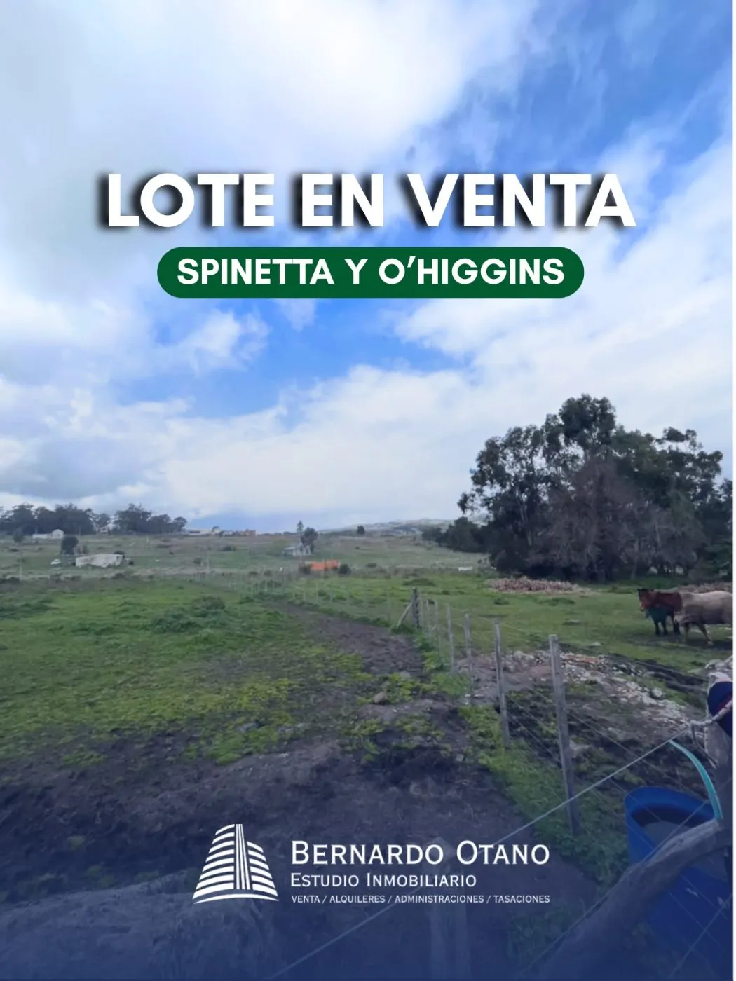 lote en O'higgins, , Tandil en venta a USD 32.000