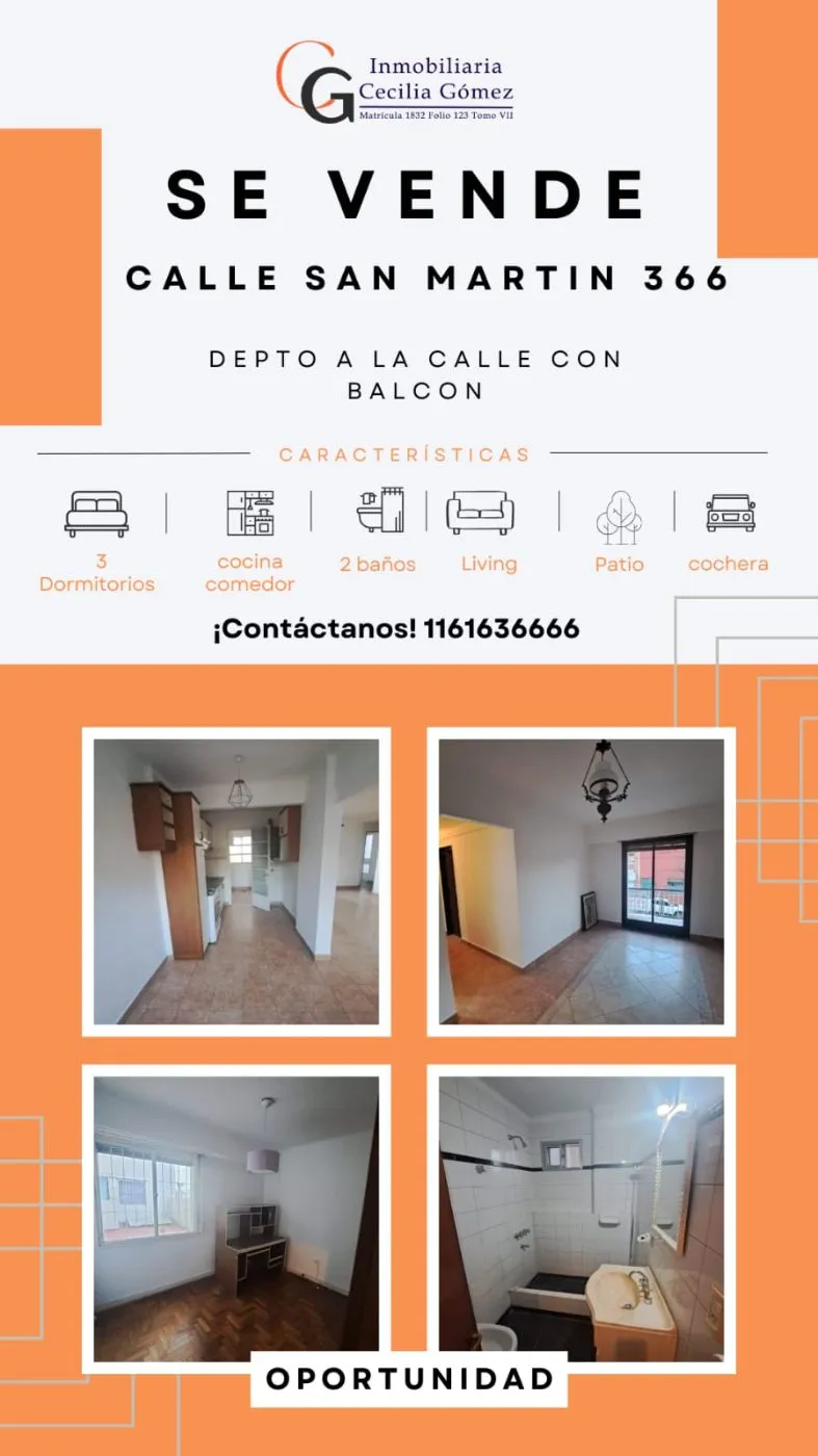 departamento en San Martin 366, , Tandil en venta a USD 95.000